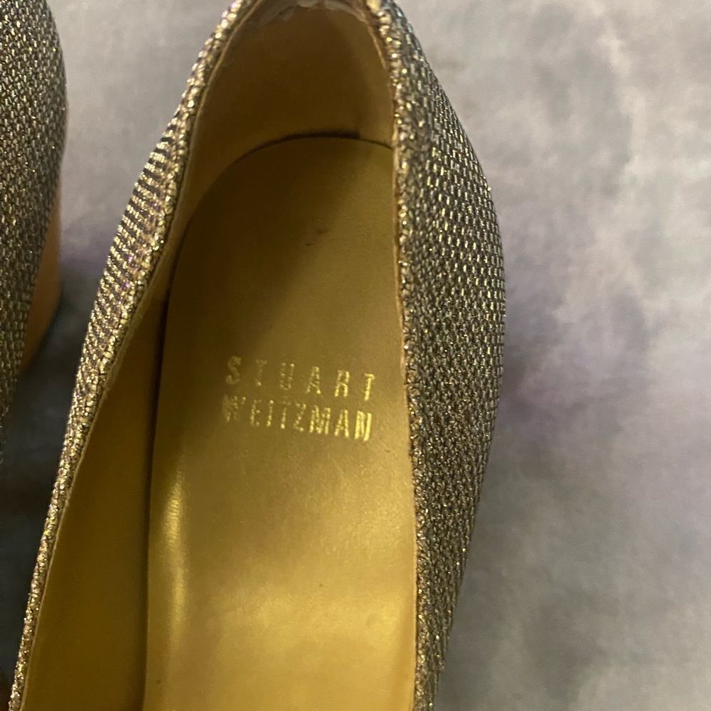 Stuart Weitzman sparkling wedges, size 6,5 - Picture 9 of 12